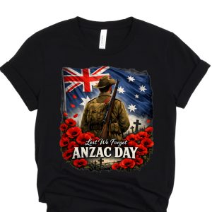 ANZAC Day remembrance t-shirt