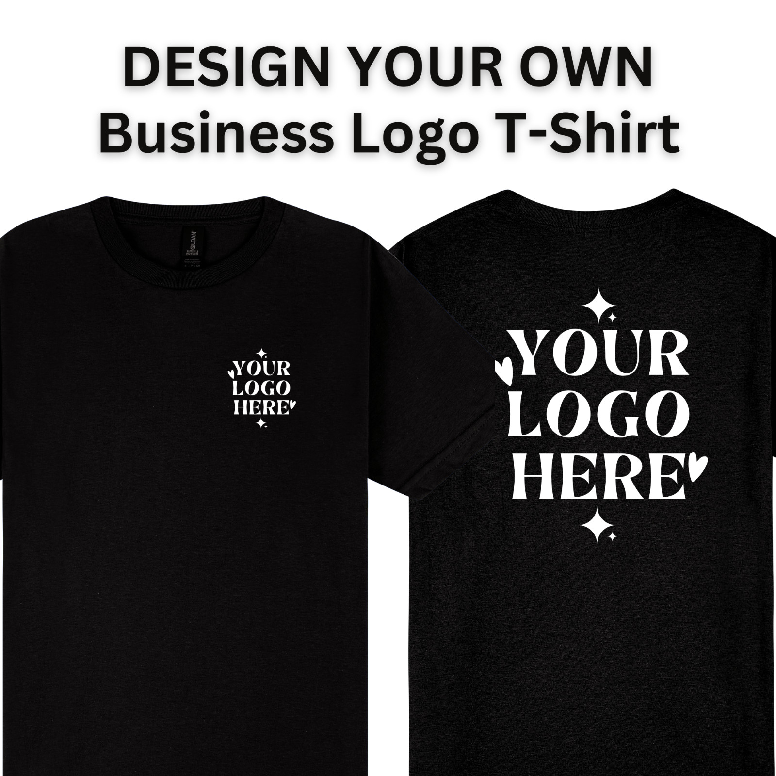 Design your own custom logo t-shirt
