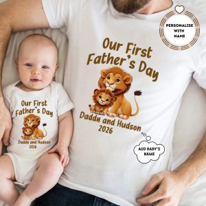 Personalised newborn baby outfit