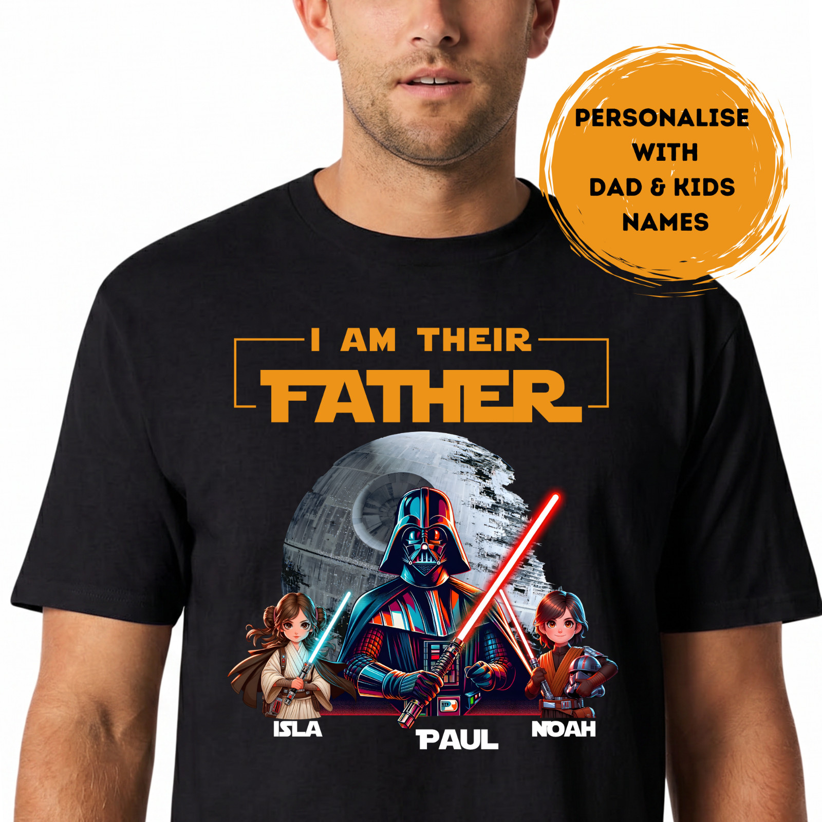 I Am Their Father personalised t-shirt
